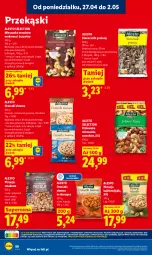Gazetka promocyjna Lidl - Gazetka ważna od 29.04 do 2.05 - Gazetka - ważna od 02.05 do 02.05.2026 - strona 82 - produkty: Pistacje, Słonecznik prażony, Orzeszki, Pieprz, Orzeszki ziemne