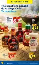 Gazetka promocyjna Lidl - Gazetka ważna od 29.04 do 2.05 - Gazetka - ważna od 02.05 do 02.05.2026 - strona 88 - produkty: Ketchup, Sos, Gra, Hamburger, Sos czosnkowy, Burger, Grafika