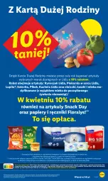 Gazetka promocyjna Lidl - Gazetka ważna od 29.04 do 2.05 - Gazetka - ważna od 02.05 do 02.05.2026 - strona 89 - produkty: Ser, Papier, Kuchnia, Słoiczki, PIKOK, Ręcznik, Flora