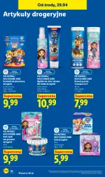 Gazetka promocyjna Lidl - Gazetka ważna od 29.04 do 2.05 - Gazetka - ważna od 02.05 do 02.05.2026 - strona 92 - produkty: Koc, Galaretka, Szampon, Kula do kąpieli, Gala, Psi Patrol, Fa