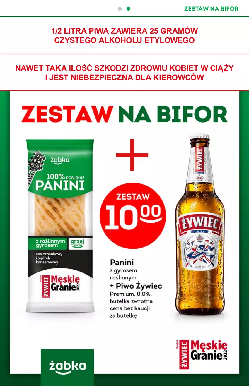 Gazetka promocyjna Żabka - ważna 06.07 do 12.07.2022 - strona 3 - produkty: Gra, Piec, Piwa