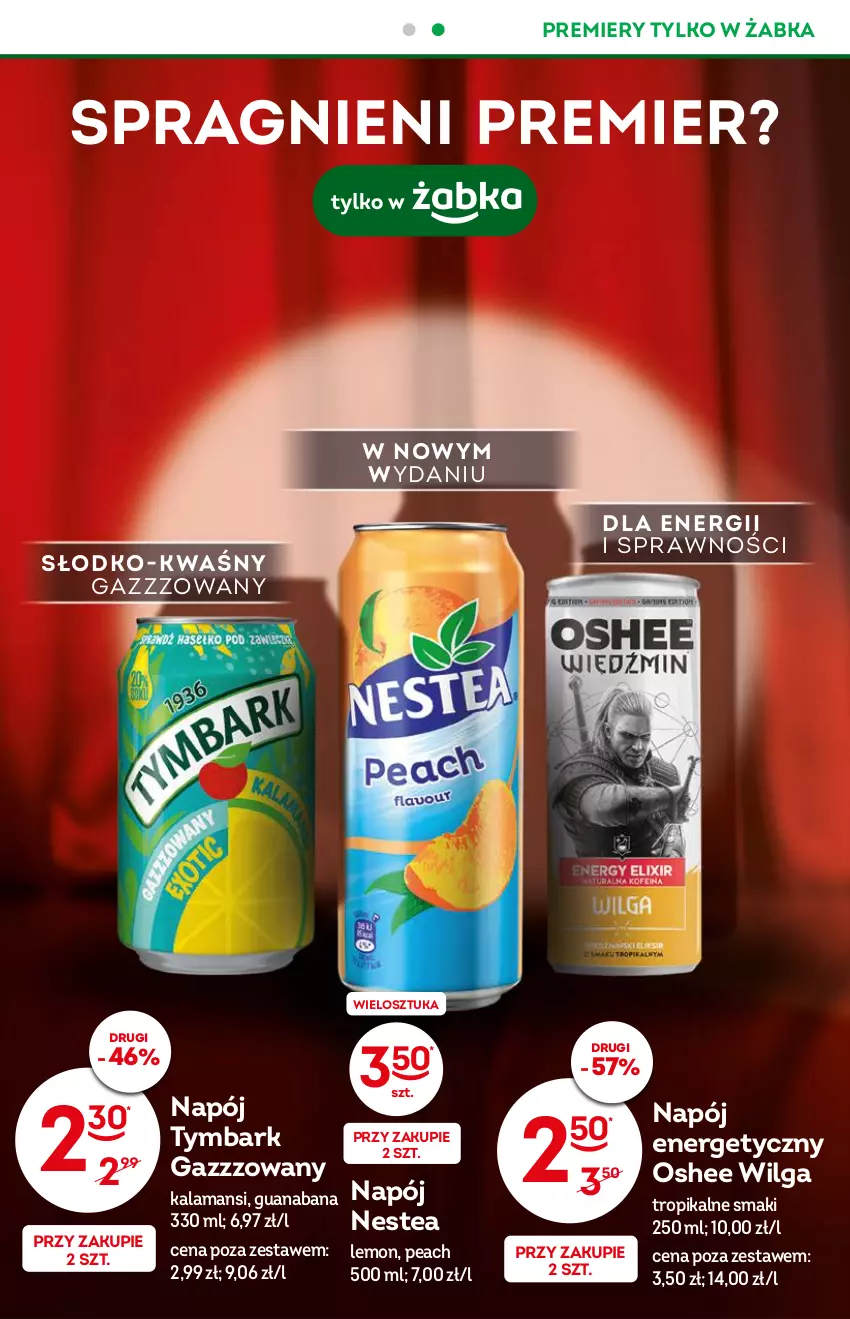 Gazetka promocyjna Żabka - ważna 06.07 do 12.07.2022 - strona 7 - produkty: LG, Napój, Nestea, Oshee, Tymbark