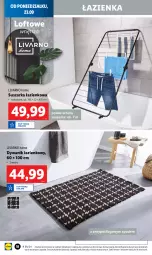 Gazetka promocyjna Lidl - GAZETKA - Gazetka - ważna od 28.09 do 28.09.2024 - strona 22 - produkty: Ivar, Dywanik łazienkowy, Dywanik, Suszarka, Dywan