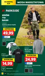 Gazetka promocyjna Lidl - GAZETKA - Gazetka - ważna od 28.09 do 28.09.2024 - strona 24 - produkty: Parkside, Telefon, T-shirt, Moda, Spodnie, LG