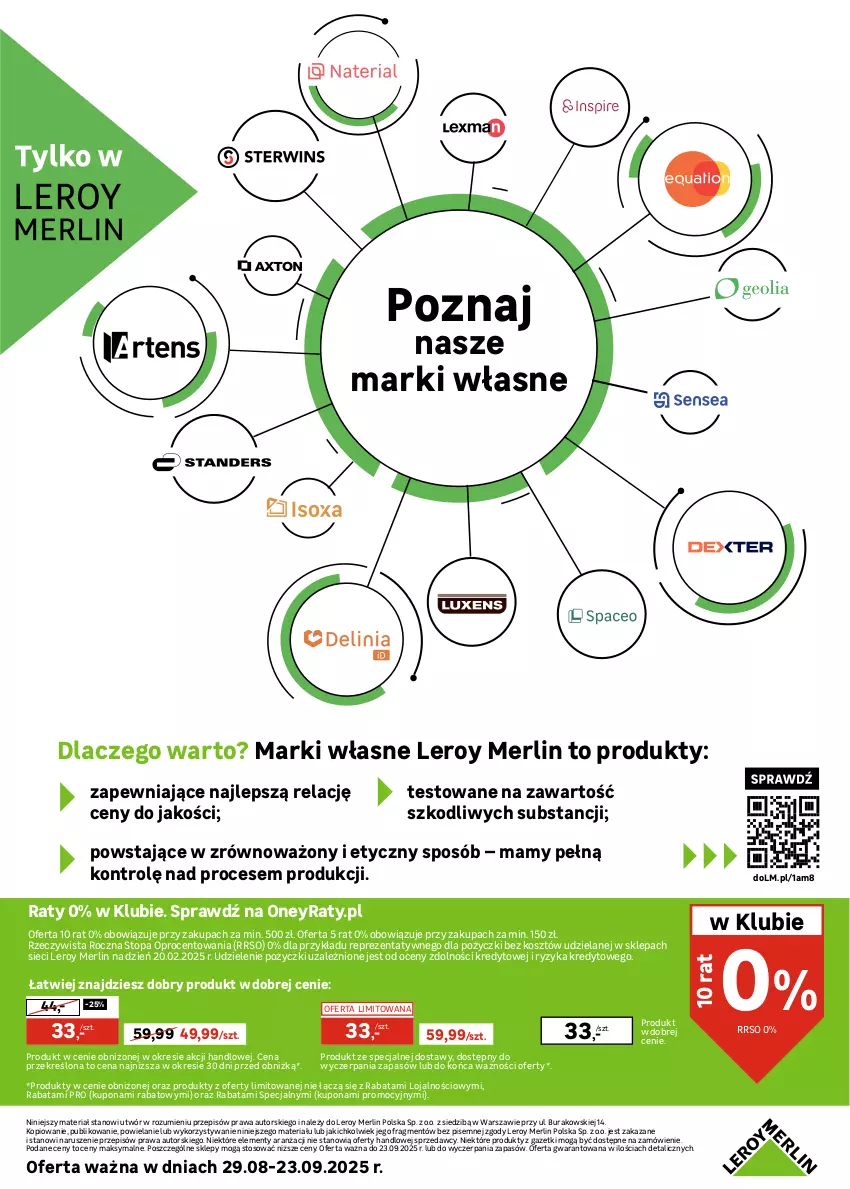 Gazetka promocyjna Leroy Merlin - Gazetka Leroy Merlin - ważna 29.08 do 23.09.2025 - strona 30 - produkty: Kosz, Sprzedawcy, Top
