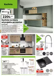 Gazetka promocyjna Leroy Merlin - Gazetka Leroy Merlin - Gazetka - ważna od 23.09 do 23.09.2025 - strona 12 - produkty: Pojemnik szklany, Emulsja, Beckers, Sok, Rum, Por, Gra, Bateria kuchenna, Rama, Zlew, Kuchnia, Szal, Zlewozmywak, Korpusy, Pojemnik, Farba lateksowa, Tran, Dron, Luxens, Designer Colour, Bateria, Dozownik, Olej, Meble, Fa