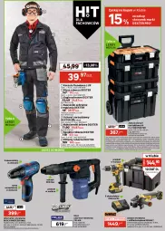 Gazetka promocyjna Leroy Merlin - Gazetka Leroy Merlin - Gazetka - ważna od 23.09 do 23.09.2025 - strona 24 - produkty: Sok, Ser, Rama, Buty, Szlifierka kątowa, Cynk, Buty robocze, Kosz, Pojemnik, Koszula, Tran, Warka, Tarka, Regał, Wkręt, Torba, Młot, Wkrętarka, Bateria, Spodnie, Szlifierka, Celma, Półbuty, Bosch, Bluza, Młot udarowo-obrotowy, Olej, Regał metalowy, Dźwig, Mobil, Akumulator, Fa