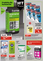 Gazetka promocyjna Leroy Merlin - Gazetka Leroy Merlin - Gazetka - ważna od 23.09 do 23.09.2025 - strona 28 - produkty: Sok, Gra, Geoflex, Finish, Klej, Tran, Siatka, Wałek, LANA, Wełna, Gładź polimerowa, Paleta, Zaprawa klejowa, Płyta, Wełna szklana, Grunt, Płyta osb, Cement, Ceresit, Fa