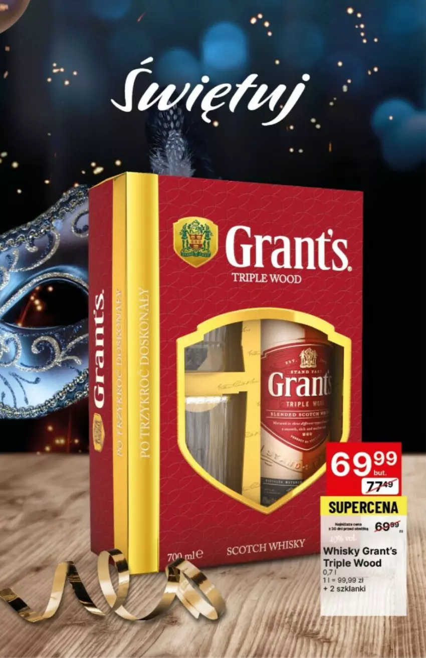 Gazetka promocyjna Delikatesy Centrum - ważna 18.01 do 31.01.2024 - strona 13 - produkty: Gra, Grant's, Lanki, Whisky