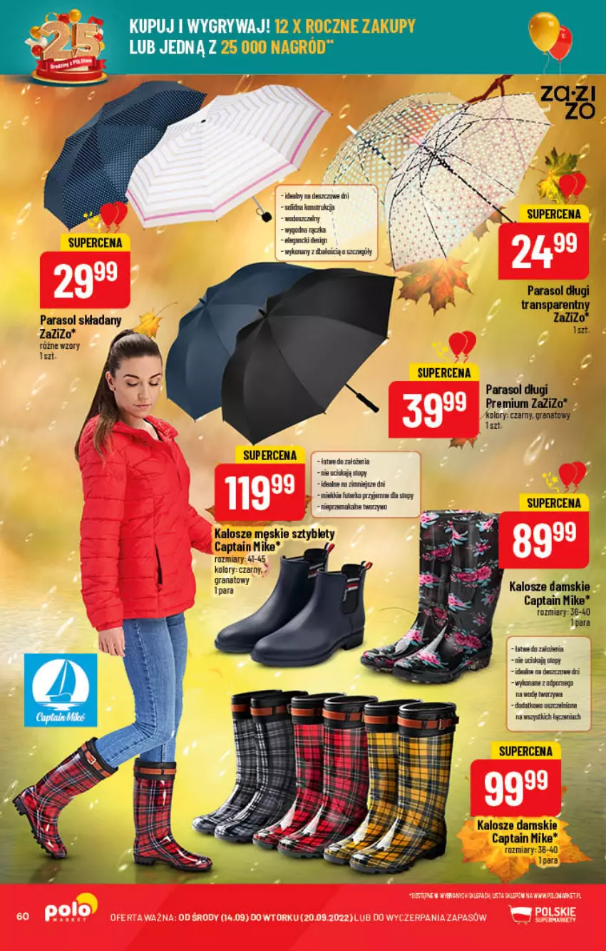 Gazetka promocyjna PoloMarket - Gazetka pomocyjna - ważna 14.09 do 20.09.2022 - strona 60 - produkty: Gra, Granat, Gry, Parasol, Top, Tran