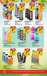 Gazetka promocyjna Arhelan - Gazetka - Gazetka - ważna od 19.04 do 19.04.2026 - strona 12 - produkty: Rum, Napój energetyczny, Lack, Tiger, Oshee, Kubuś, Napój
