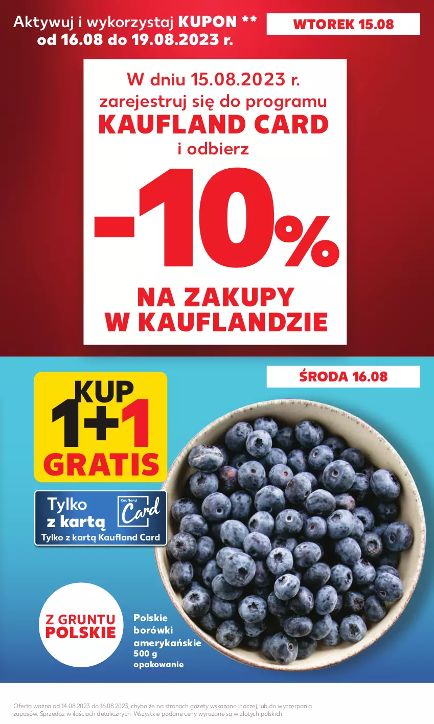 Gazetka promocyjna Kaufland - Mocny Start - ważna 14.08 do 16.08.2023 - strona 3 - produkty: Gra, Grunt, Znicz