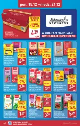 Gazetka promocyjna Aldi - Pełna oferta - Gazetka - ważna od 21.12 do 21.12.2025 - strona 20 - produkty: Earl Grey, Rum, Róża, Herbata czarna, Dzika róża, Herbata, Fa