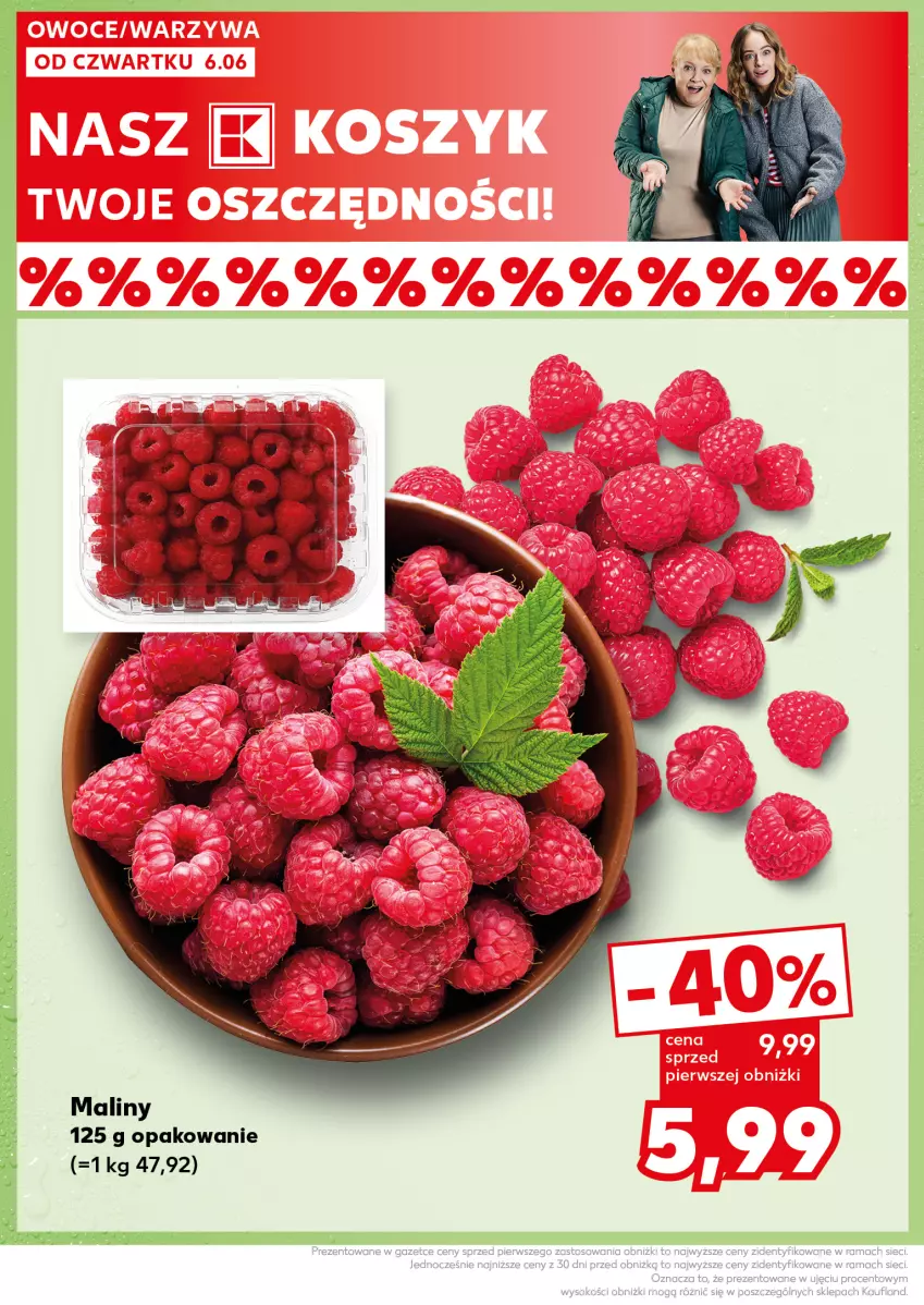 Gazetka promocyjna Kaufland - Kaufland - ważna 10.06 do 12.06.2024 - strona 10 - produkty: Maliny