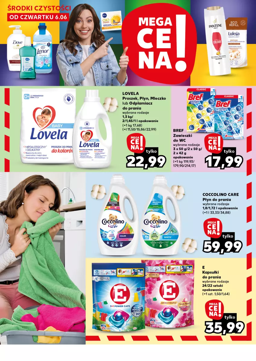 Gazetka promocyjna Kaufland - Kaufland - ważna 10.06 do 12.06.2024 - strona 20 - produkty: Coccolino, Dzieci, Kapsułki do prania, Lovela, Mleczko, Odplamiacz, Piec, Płyn do prania, Zawieszki