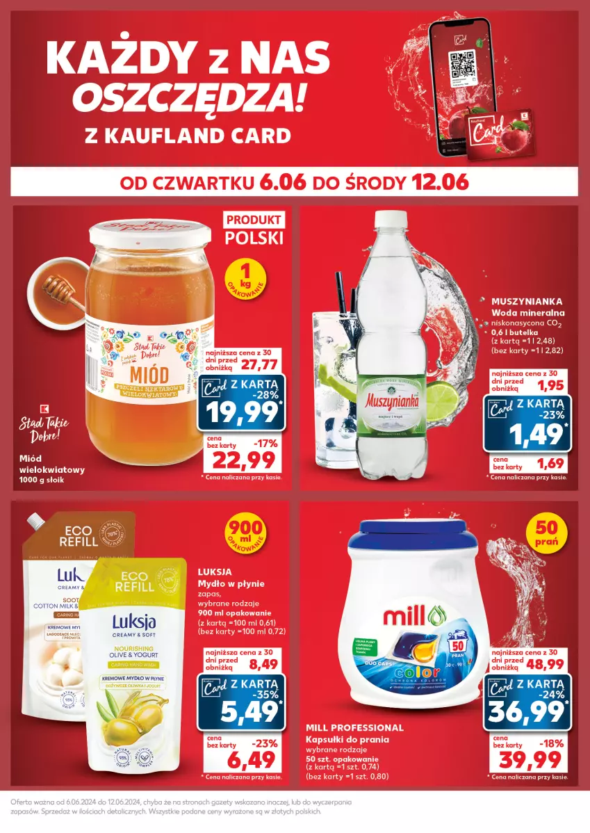 Gazetka promocyjna Kaufland - Kaufland - ważna 10.06 do 12.06.2024 - strona 25 - produkty: Miód, Mydło, Mydło w płynie