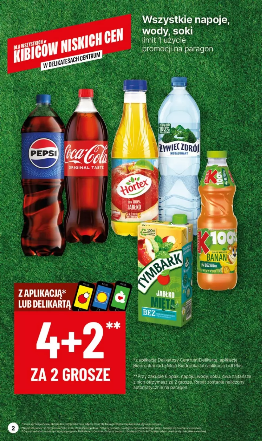 Gazetka promocyjna Delikatesy Centrum - NOWA GAZETKA Delikatesy Centrum od 10 czerwca! 10-16.06.2024 - ważna 10.06 do 16.06.2024 - strona 2 - produkty: Cerruti, Gin, Napój, Rum