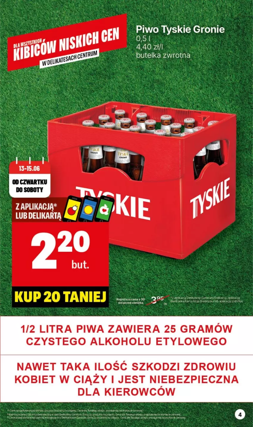 Gazetka promocyjna Delikatesy Centrum - NOWA GAZETKA Delikatesy Centrum od 10 czerwca! 10-16.06.2024 - ważna 10.06 do 16.06.2024 - strona 4 - produkty: Dron, Gra, Orka, Piec, Piwa, Rum