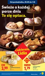 Gazetka promocyjna Lidl - GAZETKA - Gazetka - ważna od 01.10 do 01.10.2025 - strona 21 - produkty: Pączek, Por, Cukier, Croissant