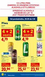 Gazetka promocyjna Lidl - GAZETKA - Gazetka - ważna od 01.10 do 01.10.2025 - strona 42 - produkty: Piwa, Gra, Kasztelan, Heineken, Kozel