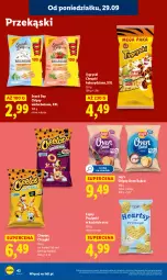 Gazetka promocyjna Lidl - GAZETKA - Gazetka - ważna od 01.10 do 01.10.2025 - strona 46 - produkty: Ketchup, Cheetos, Ser, Gry, Chipsy, Chrupki, Lay’s