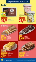 Gazetka promocyjna Lidl - GAZETKA - Gazetka - ważna od 01.10 do 01.10.2025 - strona 50 - produkty: Ser, Cukier, Wazon, Lody, Mleczko, Kakao