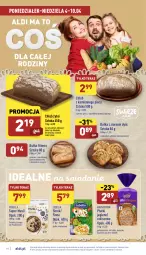 Gazetka promocyjna Aldi - Katalog spożywczy - Gazetka - ważna od 10.04 do 10.04.2022 - strona 18 - produkty: Piec, Lubella, Ser, Pur, Mus, Bułka fitness, Bell, Jogurt, Tera, Sałat, Danio, Bella, Deser, Chleb, Bułka