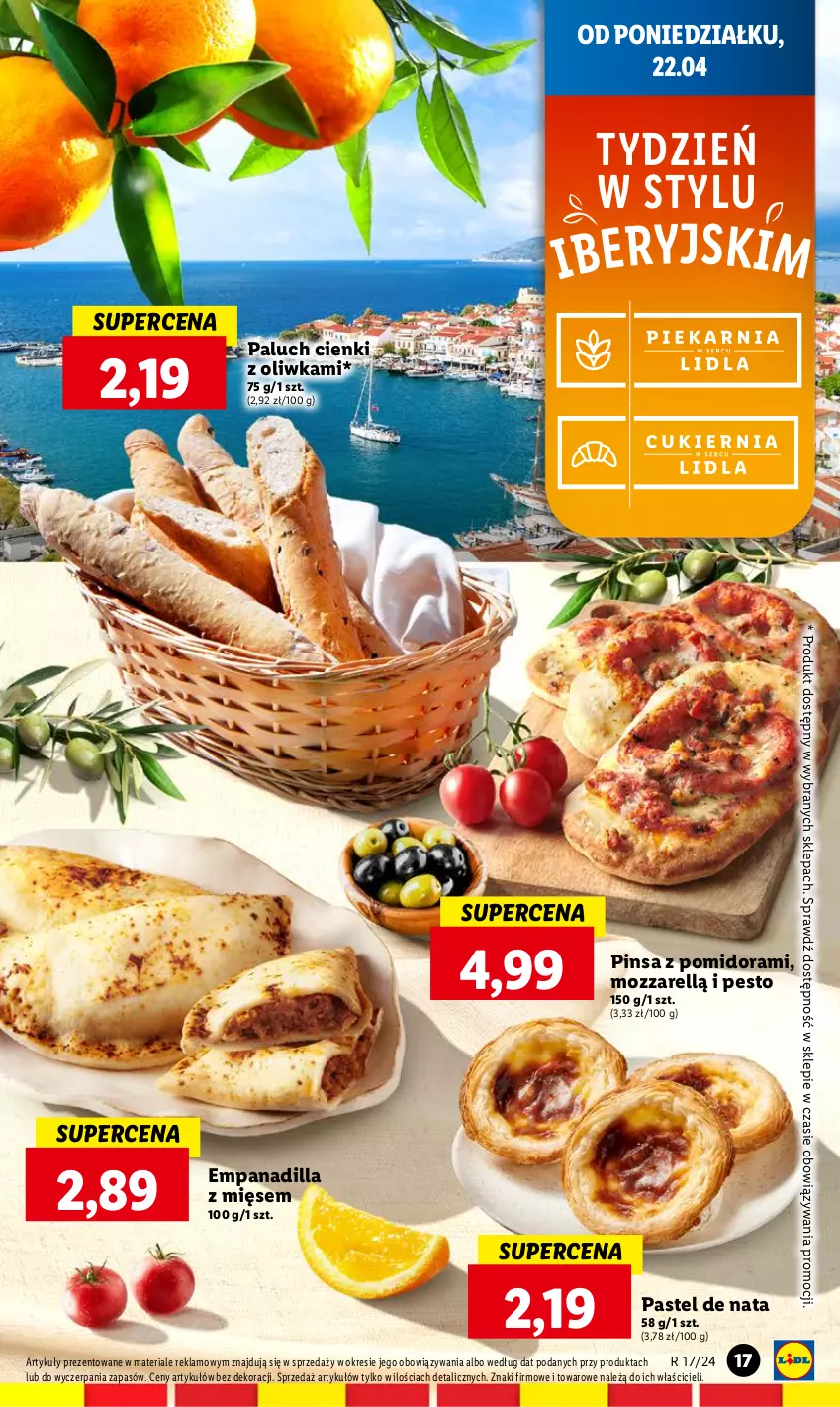 Gazetka promocyjna Lidl - GAZETKA - ważna 22.04 do 24.04.2024 - strona 19 - produkty: Pesto