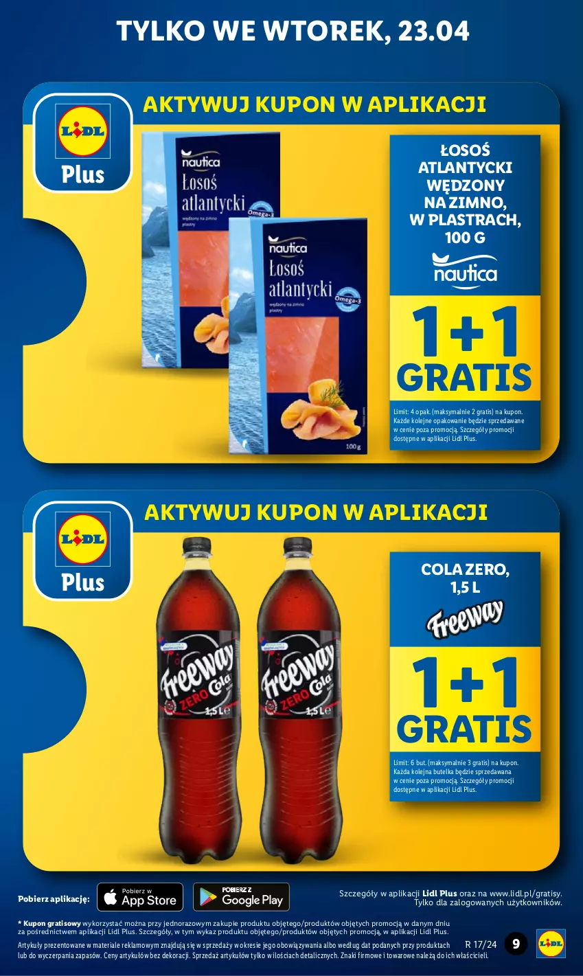 Gazetka promocyjna Lidl - GAZETKA - ważna 22.04 do 24.04.2024 - strona 9 - produkty: Gra, Olej