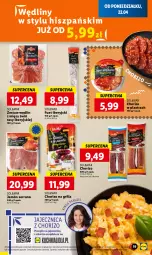 Gazetka promocyjna Lidl - GAZETKA - Gazetka - ważna od 24.04 do 24.04.2024 - strona 21 - produkty: Ser, Jamón serrano, Grill