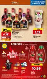 Gazetka promocyjna Lidl - GAZETKA - Gazetka - ważna od 24.04 do 24.04.2024 - strona 33 - produkty: Ketchup, Sos, Sos czosnkowy, Kotlin, Grill