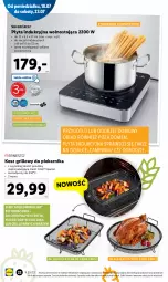 Gazetka promocyjna Lidl - GAZETKA - Gazetka - ważna od 23.07 do 23.07.2022 - strona 22 - produkty: Kurczak, Sok, Por, Gra, Kosz, LANA, Płyta, Piekarnik, Grill, Płyta indukcyjna