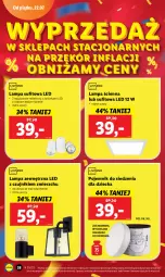 Gazetka promocyjna Lidl - GAZETKA - Gazetka - ważna od 23.07 do 23.07.2022 - strona 38 - produkty: Pojemnik, Lampa sufitowa, Reflektor, Lampa, Lampa ścienna