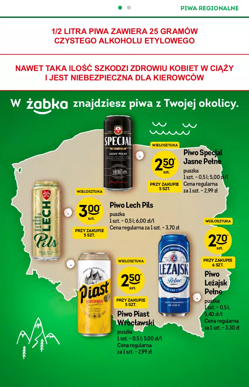 Gazetka promocyjna Żabka - ważna 22.09 do 28.09.2021 - strona 16 - produkty: Gra, Piast, Piec, Piwa, Piwo