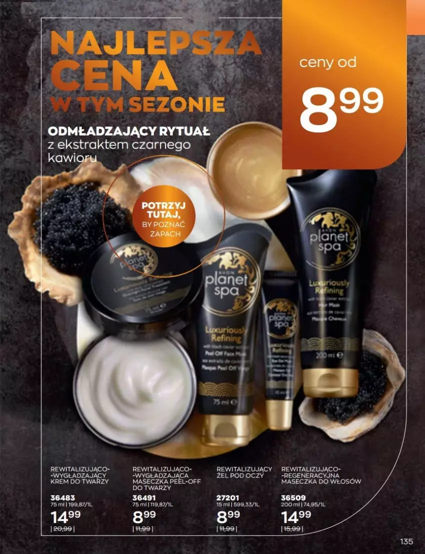 Gazetka promocyjna Avon - Katalog Avon 6/2022 kampania czerwiec - ważna 01.06 do 30.06.2022 - strona 135 - produkty: Krem do twarzy