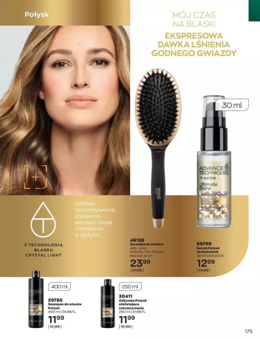 Gazetka promocyjna Avon - Katalog Avon 6/2022 kampania czerwiec - ważna 01.06 do 30.06.2022 - strona 175 - produkty: Odżywka, Szampon