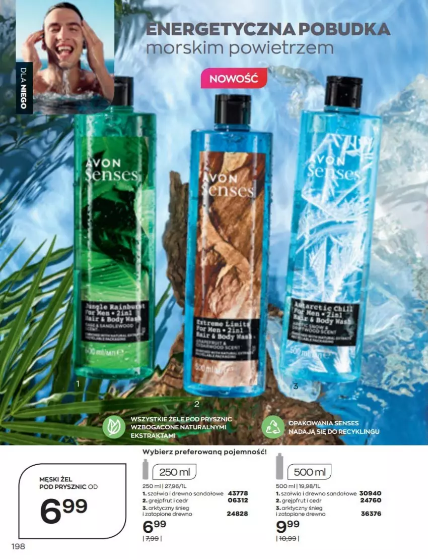 Gazetka promocyjna Avon - Katalog Avon 6/2022 kampania czerwiec - ważna 01.06 do 30.06.2022 - strona 198 - produkty: Body, Grejpfrut, Sandał, Top