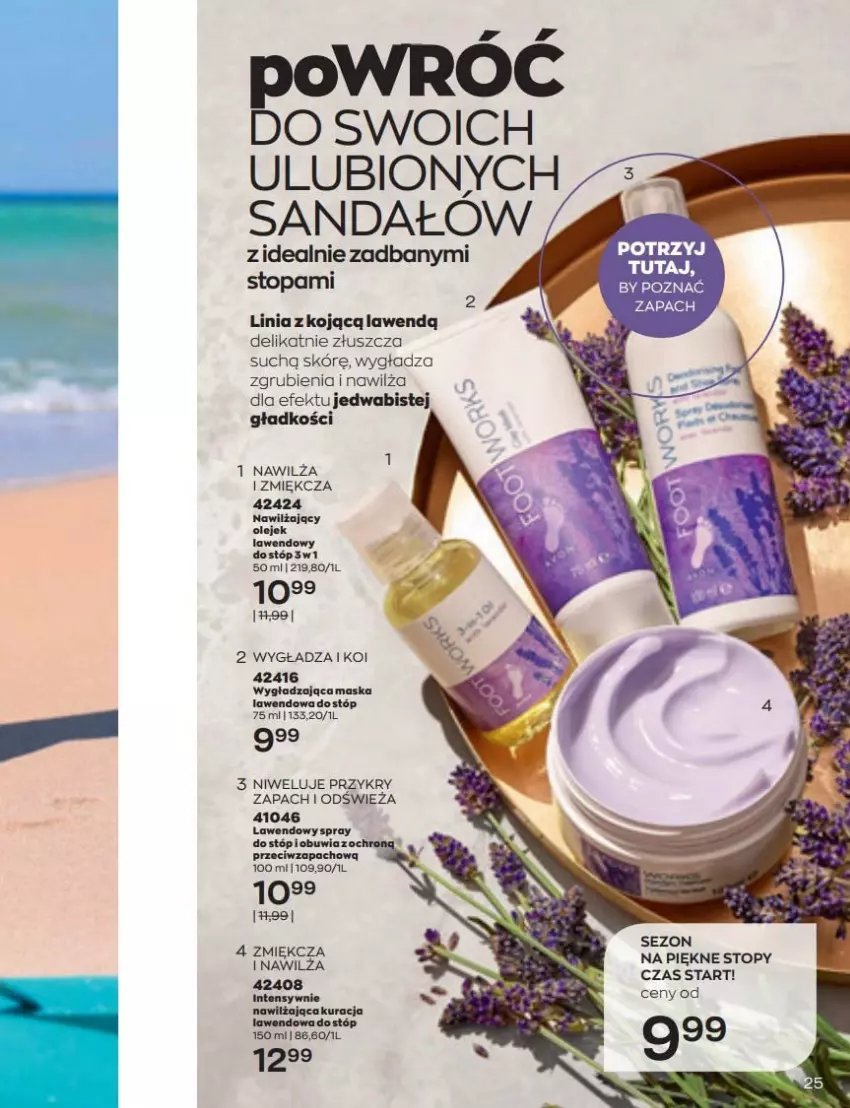 Gazetka promocyjna Avon - Katalog Avon 6/2022 kampania czerwiec - ważna 01.06 do 30.06.2022 - strona 25 - produkty: Maska, Sandał, Top, Tusz