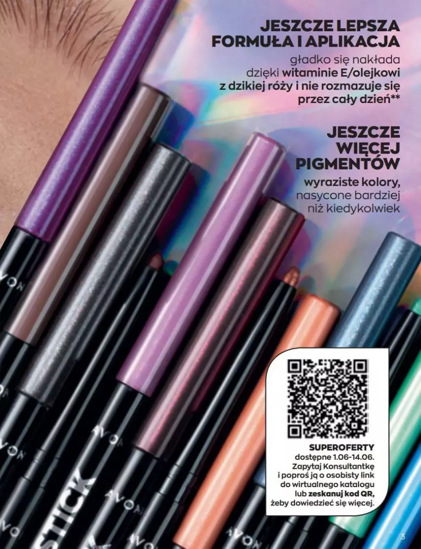 Gazetka promocyjna Avon - Katalog Avon 6/2022 kampania czerwiec - ważna 01.06 do 30.06.2022 - strona 3 - produkty: Olej