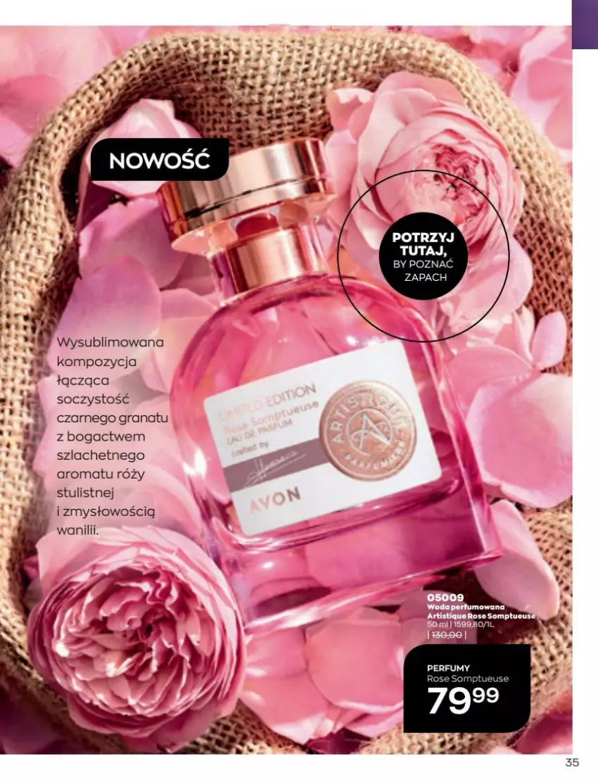 Gazetka promocyjna Avon - Katalog Avon 6/2022 kampania czerwiec - ważna 01.06 do 30.06.2022 - strona 35 - produkty: Gra, Granat, Perfum