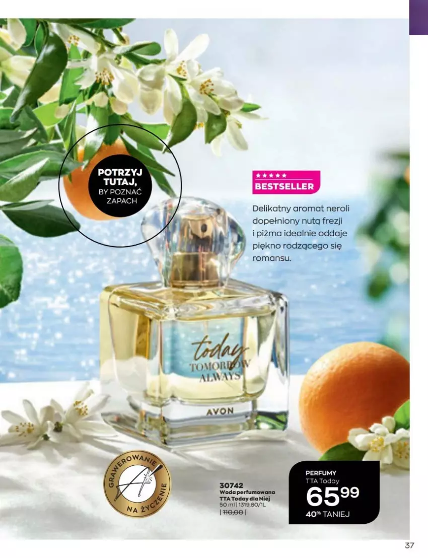 Gazetka promocyjna Avon - Katalog Avon 6/2022 kampania czerwiec - ważna 01.06 do 30.06.2022 - strona 37 - produkty: Por, Woda