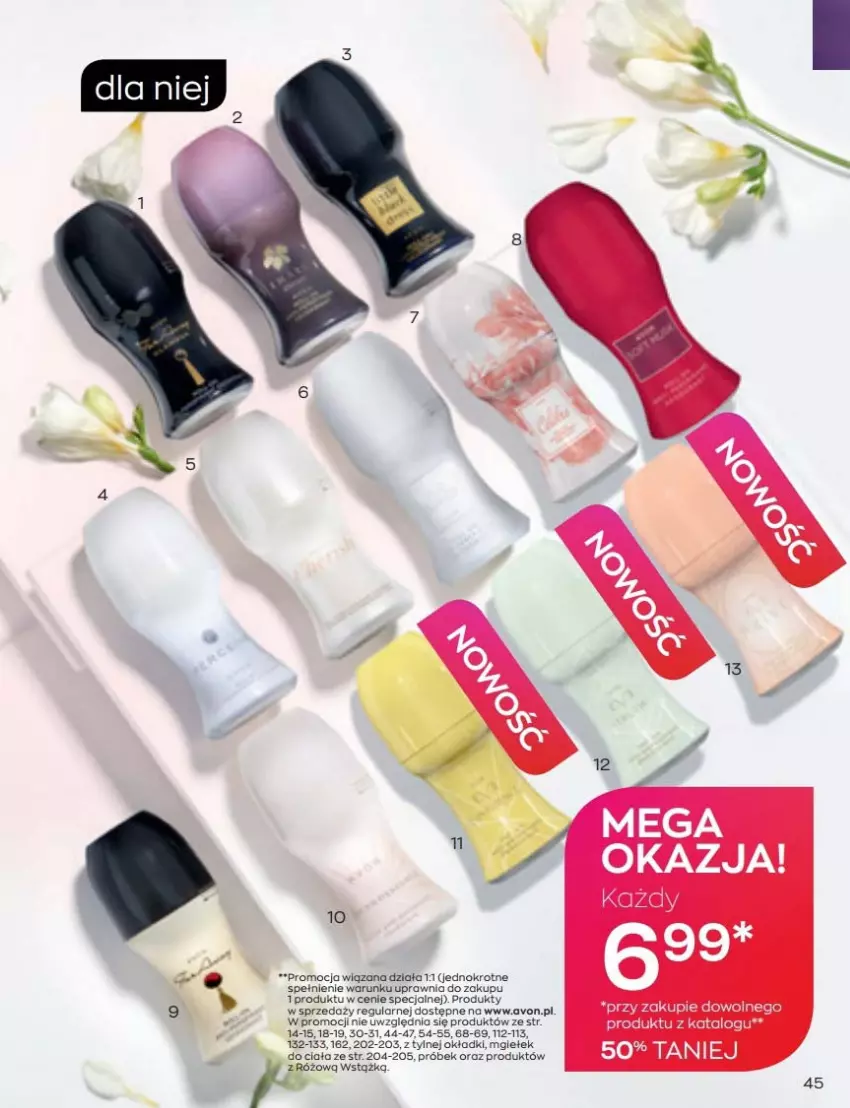 Gazetka promocyjna Avon - Katalog Avon 6/2022 kampania czerwiec - ważna 01.06 do 30.06.2022 - strona 45