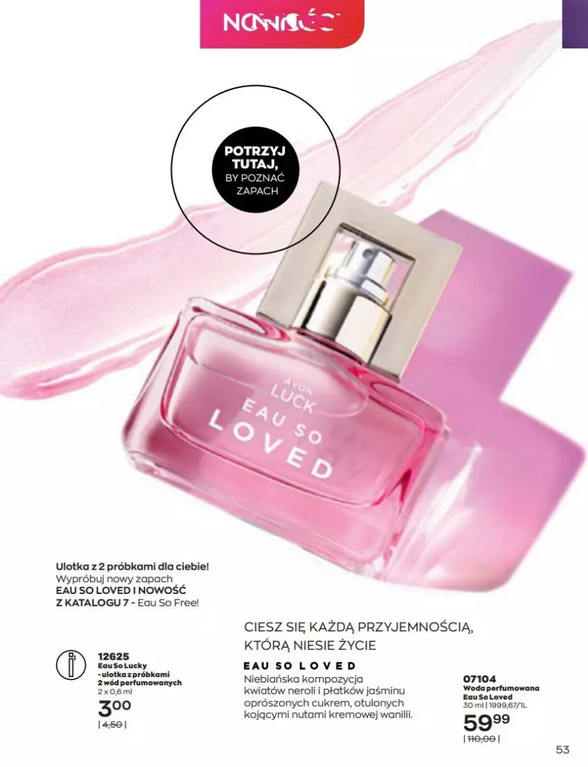 Gazetka promocyjna Avon - Katalog Avon 6/2022 kampania czerwiec - ważna 01.06 do 30.06.2022 - strona 53