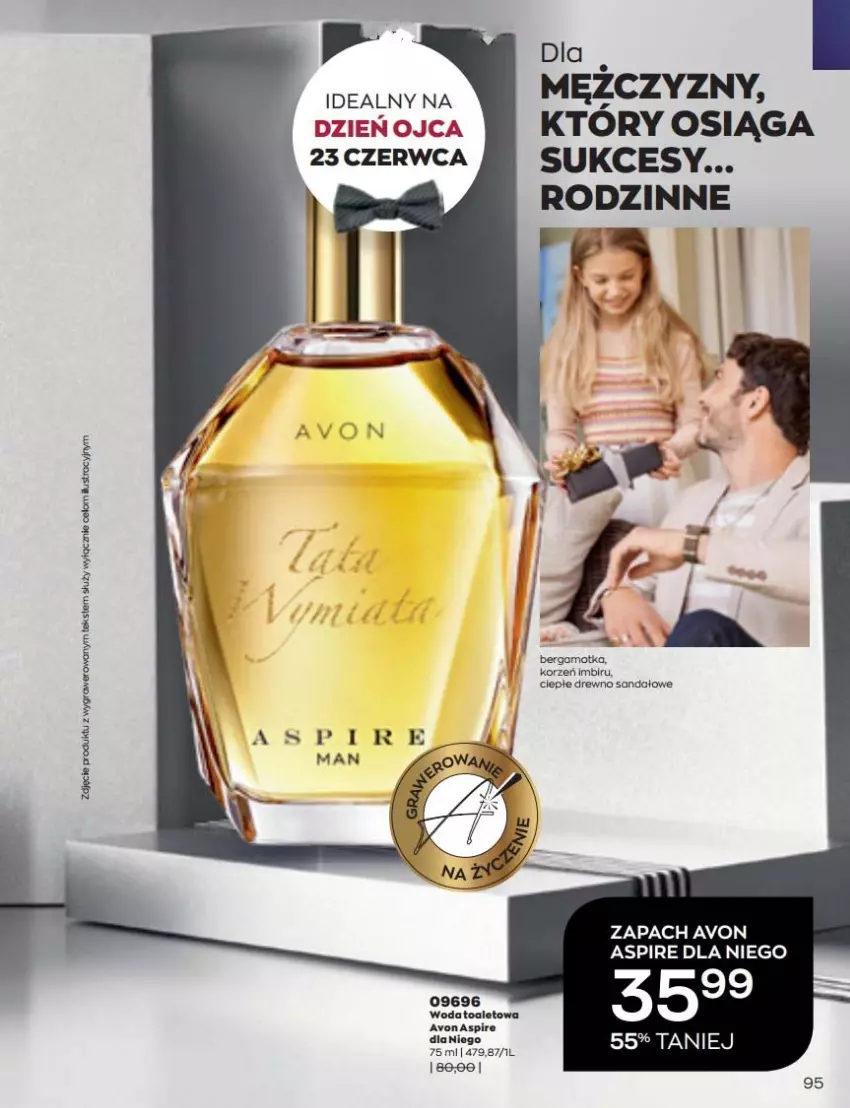 Gazetka promocyjna Avon - Katalog Avon 6/2022 kampania czerwiec - ważna 01.06 do 30.06.2022 - strona 95 - produkty: Gra, Imbir, Lustro, Sandał