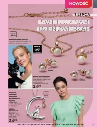 Gazetka promocyjna Avon - Katalog Avon 6/2022 kampania czerwiec - Gazetka - ważna od 30.06 do 30.06.2022 - strona 119 - produkty: Bell, Naszyjnik, Cynk, Kolczyki, Tytan, Nike, Bella