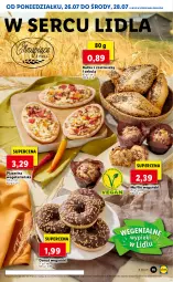 Gazetka promocyjna Lidl - GAZETKA - Gazetka - ważna od 28.07 do 28.07.2021 - strona 11 - produkty: Ser, Pizzerina, Donut, Bułka