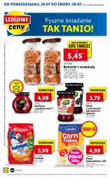 Gazetka promocyjna Lidl - GAZETKA - Gazetka - ważna od 28.07 do 28.07.2021 - strona 46 - produkty: Lubella, Puf, Gra, Bell, Soligrano, Bułeczki, Dżem, Konfitura, Bella