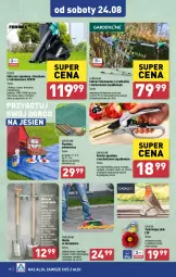 Gazetka promocyjna Aldi - Pełna oferta - Gazetka - ważna od 25.08 do 25.08.2024 - strona 38 - produkty: Teleskop, Odkurzacz, Por, Rozdrabniacz, Wieszak, Sekator, Haczyk, Ogród, Miotła