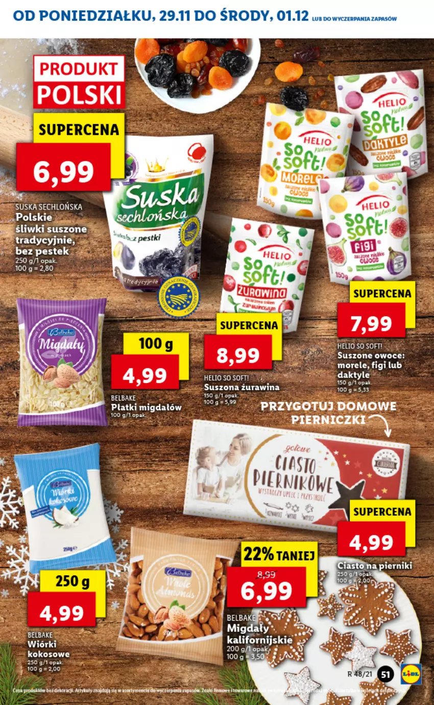 Gazetka promocyjna Lidl - GAZETKA - ważna 29.11 do 01.12.2021 - strona 51 - produkty: Figi, Kokos, Stek