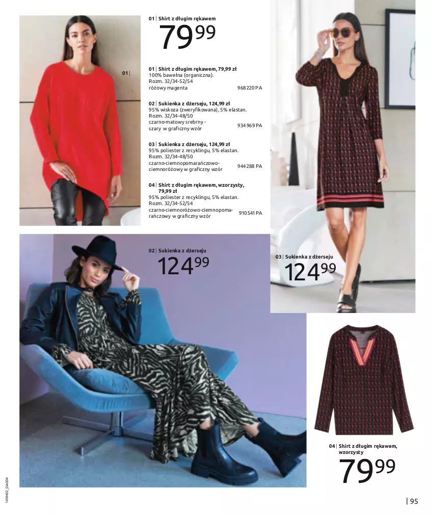 Gazetka promocyjna Bonprix - DŻINSOWE TRENDY - ważna 05.02 do 05.05.2024 - strona 97 - produkty: Gra, Sukienka, Wełna